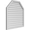 Ekena Millwork Octagonal Top Surface Mount PVC Gable Vent w/ 2"W x 1-1/2"P Brickmould Frame, 38"W x 40"H GVPOT38X4002SN - alternate 2